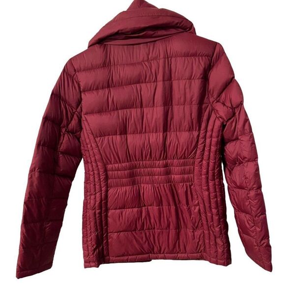 Michael Michael Kors Women's Maroon Down Jacket Coat Size Small‎ - Picture 5 of 5